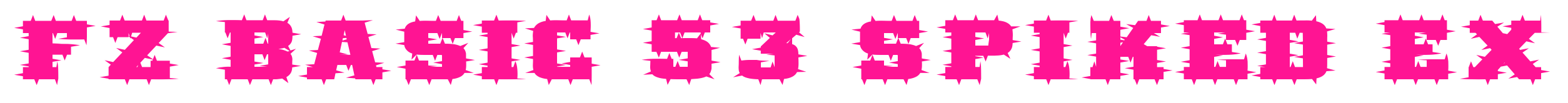 FZ BASIC 53 SPIKED EX预览图片