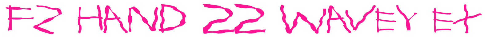 FZ HAND 22 WAVEY EX预览图片