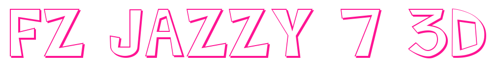 FZ JAZZY 7 3D