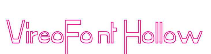 VireoFont Hollow预览图片