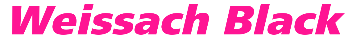 Weissach Black