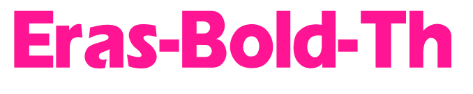 Eras-Bold-Th预览图片