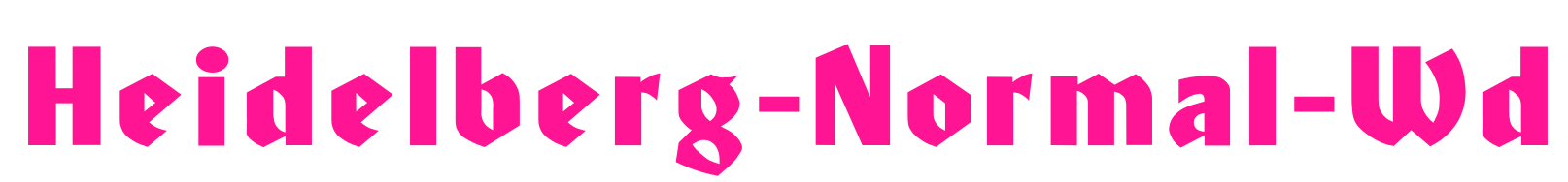Heidelberg-Normal-Wd预览图片