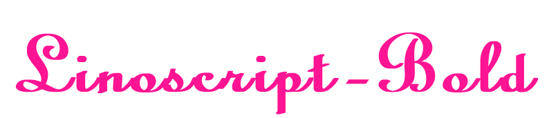 Linoscript-Bold预览图片