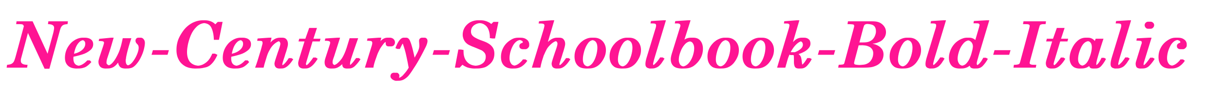 New-Century-Schoolbook-Bold-Ital预览图片