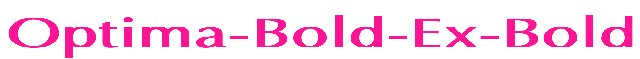 Optima-Bold-Ex-Bold预览图片