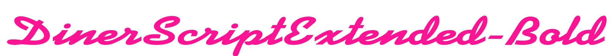 DinerScriptExtended-Bold预览图片