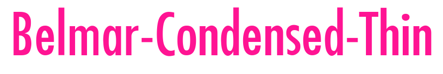 Belmar-Condensed-Thin预览图片