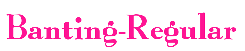 Banting-Regular预览图片
