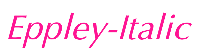Eppley-Italic预览图片