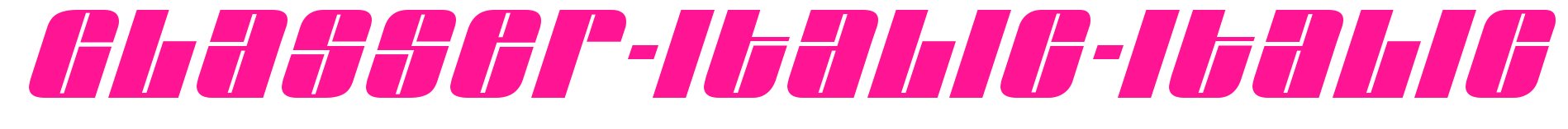 Glasser-Italic-Italic预览图片