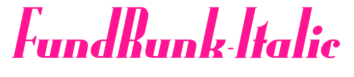 FundRunk-Italic