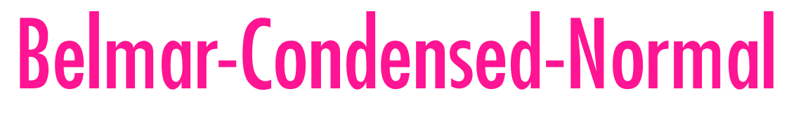 Belmar-Condensed-Normal预览图片