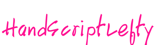 HandScriptLefty预览图片