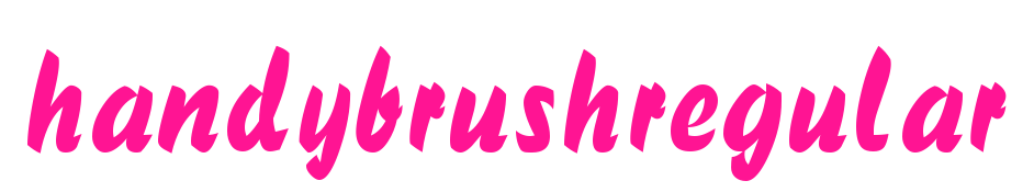 handybrushregular预览图片