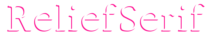 ReliefSerif