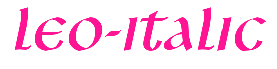 Leo-Italic预览图片