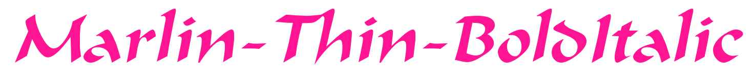 Marlin-Thin-BoldItalic