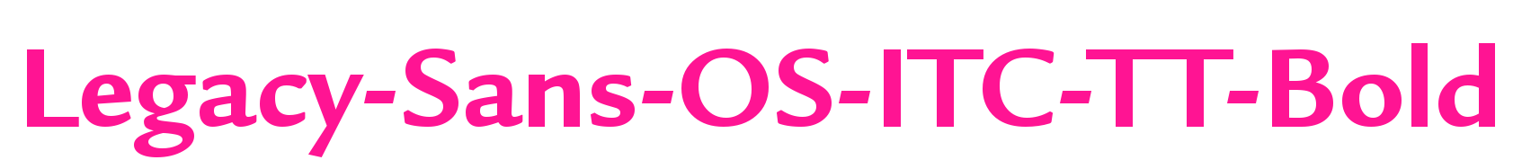 Legacy-Sans-OS-ITC-TT-Bold预览图片