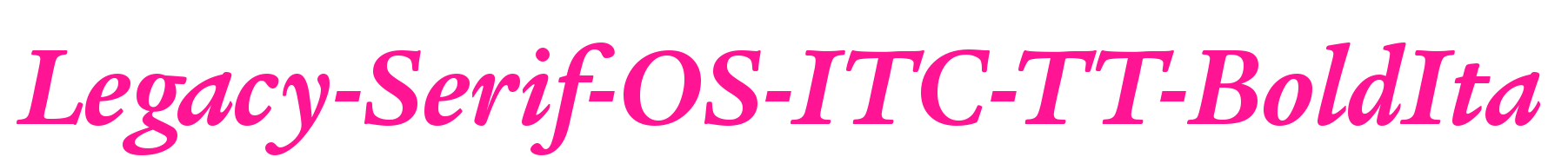 Legacy-Serif-OS-ITC-TT-BoldIta预览图片