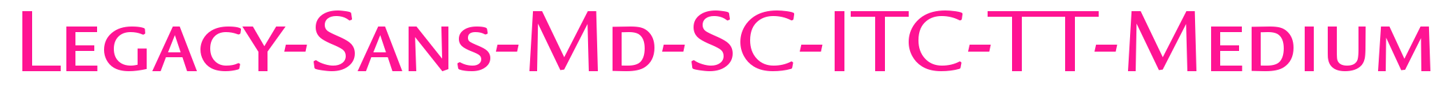 Legacy-Sans-Md-SC-ITC-TT-Medium预览图片