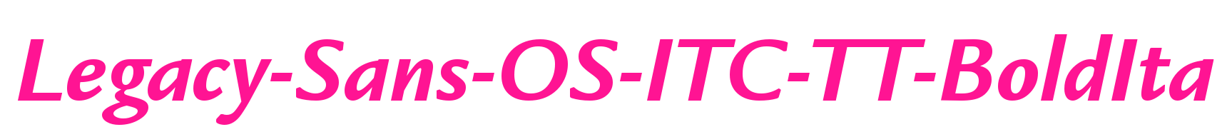 Legacy-Sans-OS-ITC-TT-BoldIta预览图片