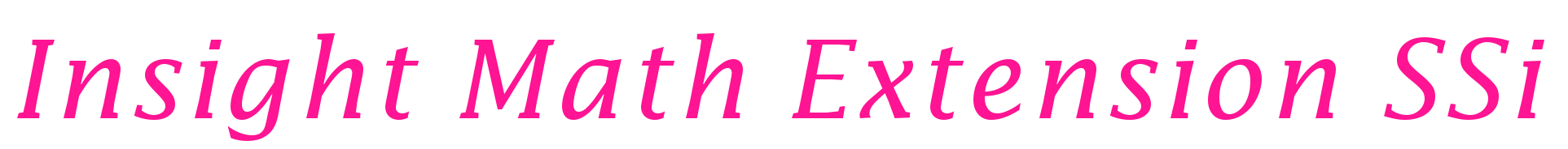 Insight Math Extension SSi预览图片