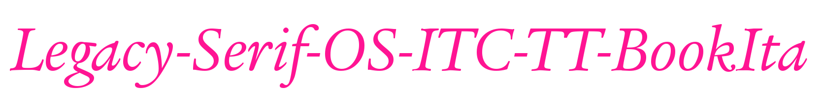 Legacy-Serif-OS-ITC-TT-BookIta预览图片