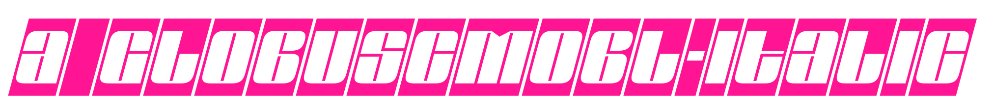 a_GlobusCmObl-Italic预览图片