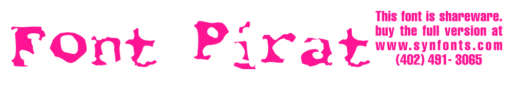 Font Pirate预览图片