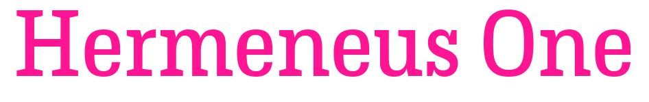 Hermeneus One预览图片