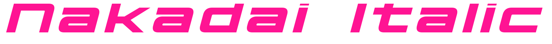 Nakadai Italic