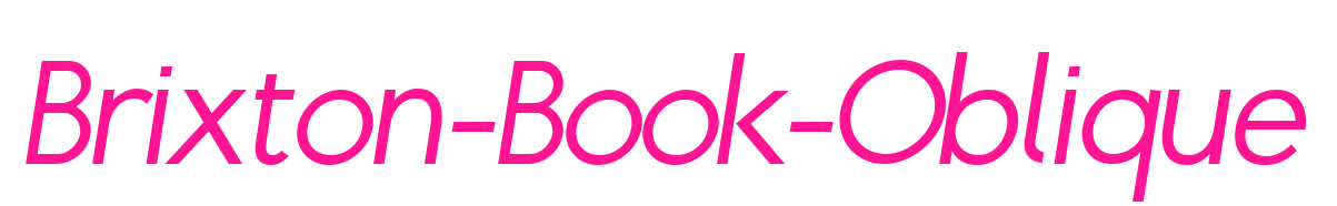 Brixton-Book-Oblique预览图片