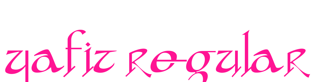 yafit-Regular预览图片