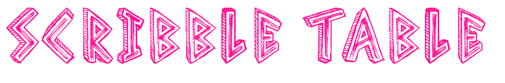 Scribble Table预览图片