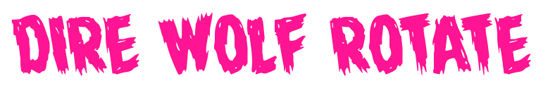 Dire Wolf Rotate预览图片