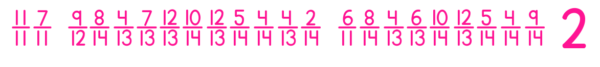 KG Traditional Fractions 2预览图片