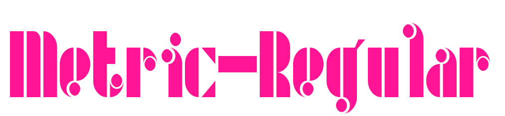 Metric-Regular预览图片