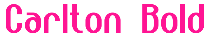 Carlton Bold预览图片