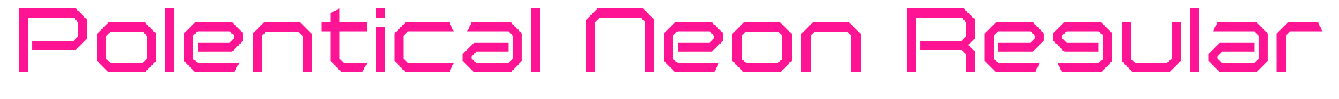 Polentical Neon Regular预览图片