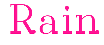 Rain预览图片