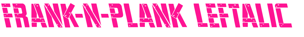 Frank-n-Plank Leftalic预览图片