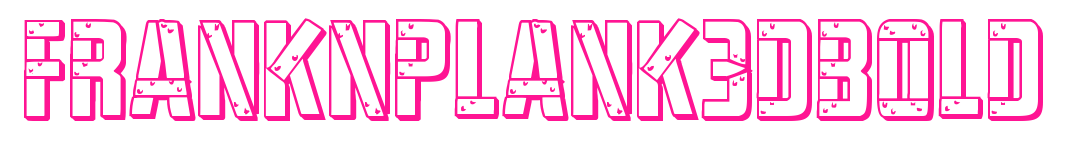 franknplank3dbold预览图片