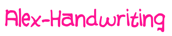 Alex-Handwriting