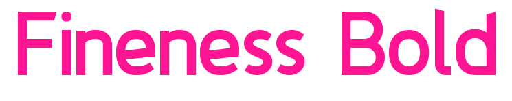 Fineness Bold预览图片