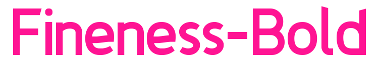 Fineness-Bold预览图片