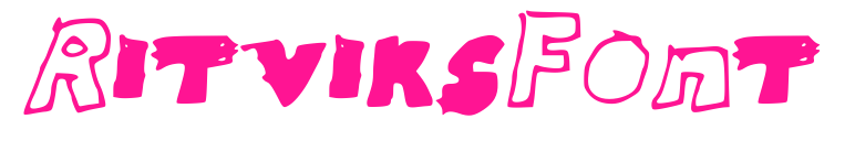 RitviksFont预览图片