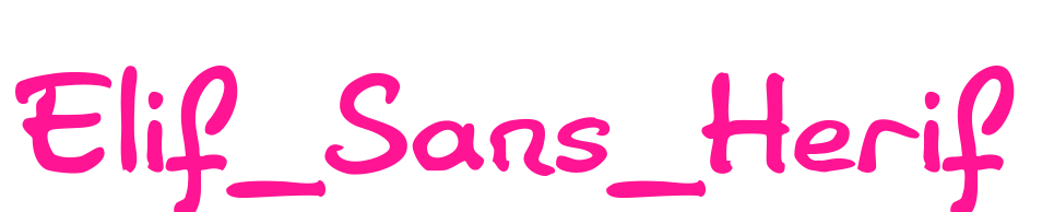 Elif_Sans_Herif预览图片