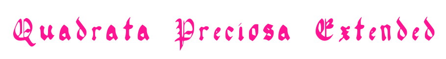 Quadrata Preciosa Extended
