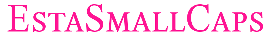 EstaSmallCaps预览图片